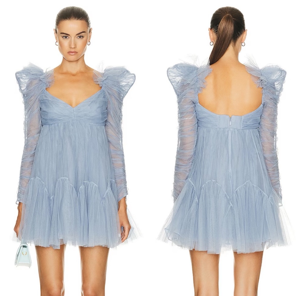 Zimmerman Tulle Ruched Dress